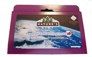 Natures High 300mg Peace on Earth Pomegranate – Indica