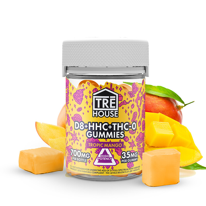 Medible review trehouse gummies bottle tropic mango